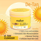 FREDDY De-Tan Face And Body Massage Pack Reduces Dark Spots Reduces Sun Tan (100 MI)