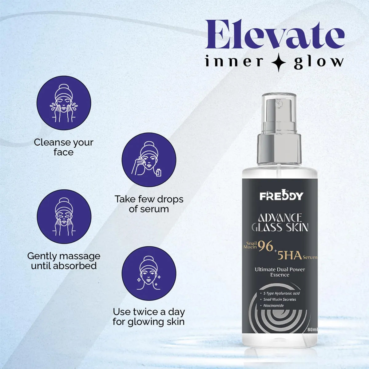 FREDDY Advance Glass Skin Serum (30ml)