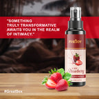 FREDDY 100% Natural Strawberry Intimate Gel - Water-Based & Non-Staining (100ml
