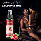 FREDDY 100% Natural Strawberry Intimate Gel - Water-Based & Non-Staining (100ml