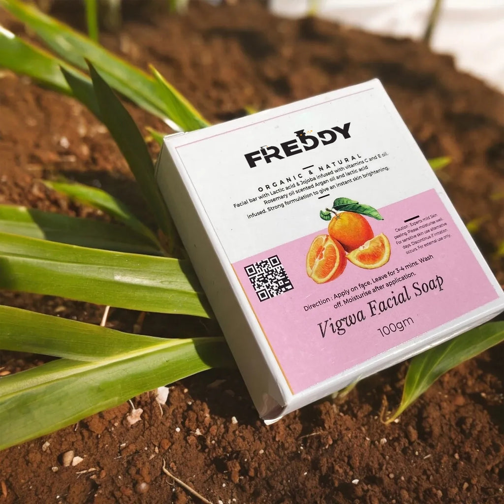 Vigwa Face Whitening Facial Soap for Men & Women (100 g)