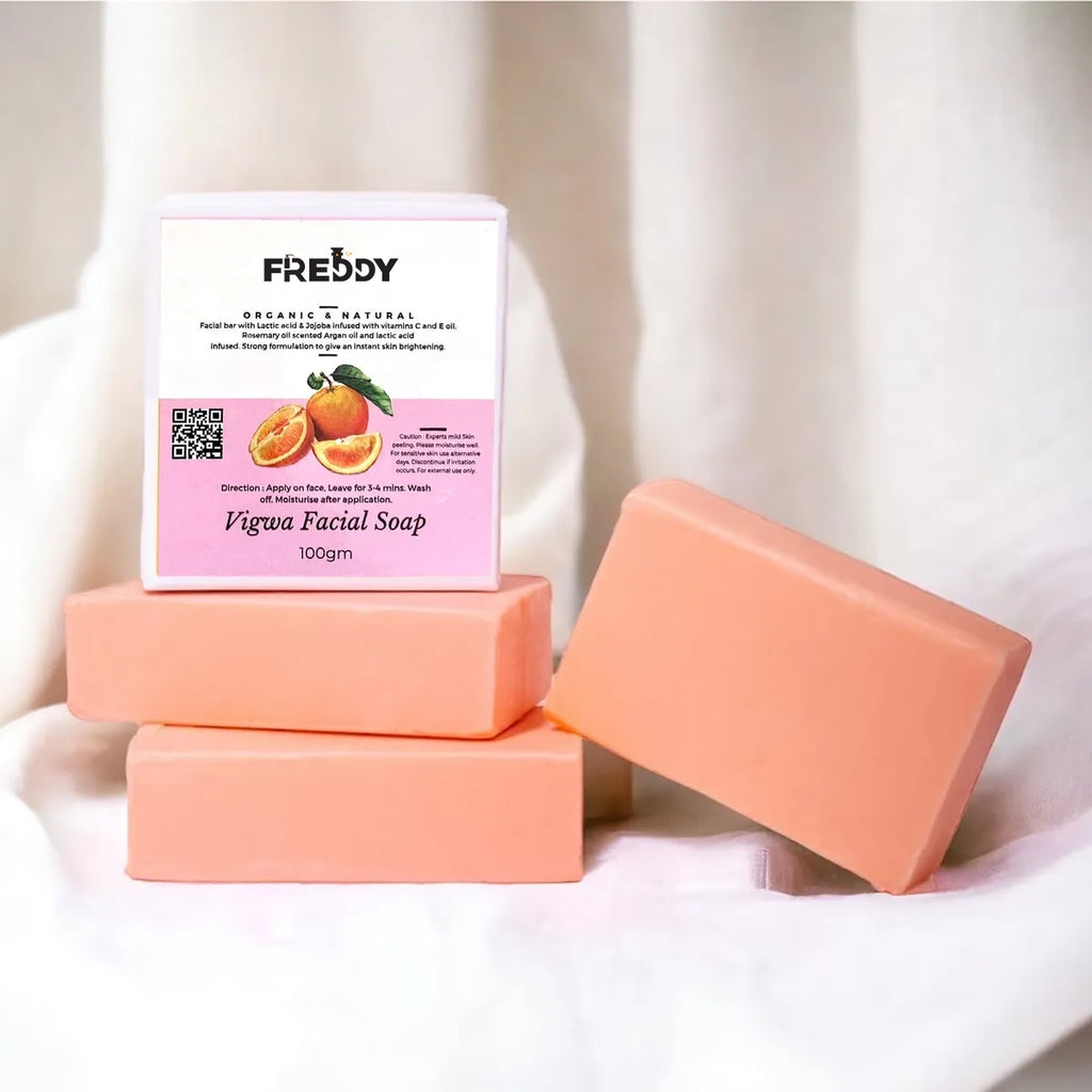 Vigwa Face Whitening Facial Soap for Men & Women (100 g)